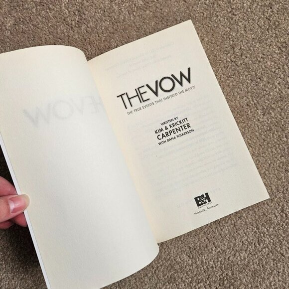 4/$20 The Vow: The True Story Behind the‎ Movie by Carpenters - Paperback - Picture 3 of 6